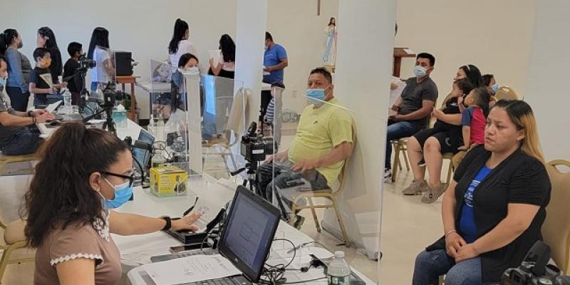 Consulado Móvil de Guatemala efectuado en 2022 en EE. UU.