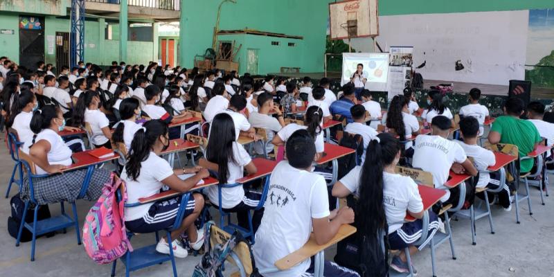 Estudiantes de Ocós, San Marcos inician formación de Guardianes Ecológicos