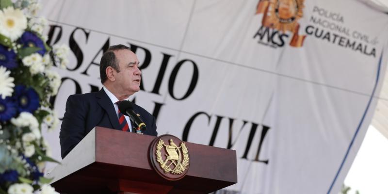 Presidente Alejandro Giammattei 