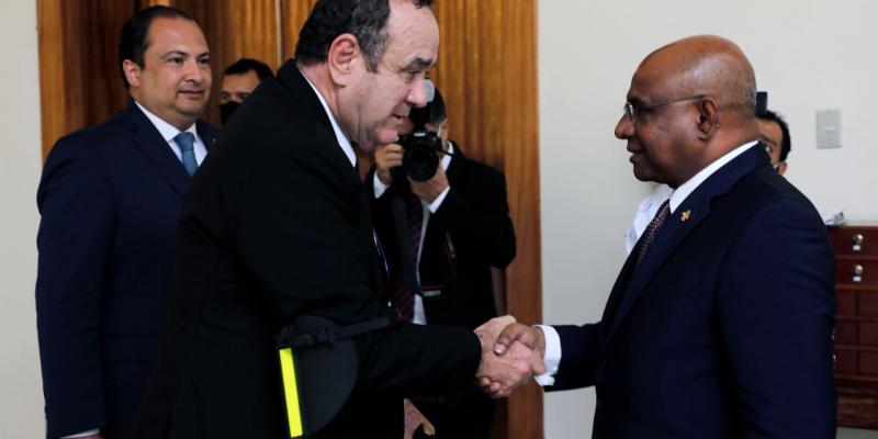 Presidente Alejandro Giammattei 