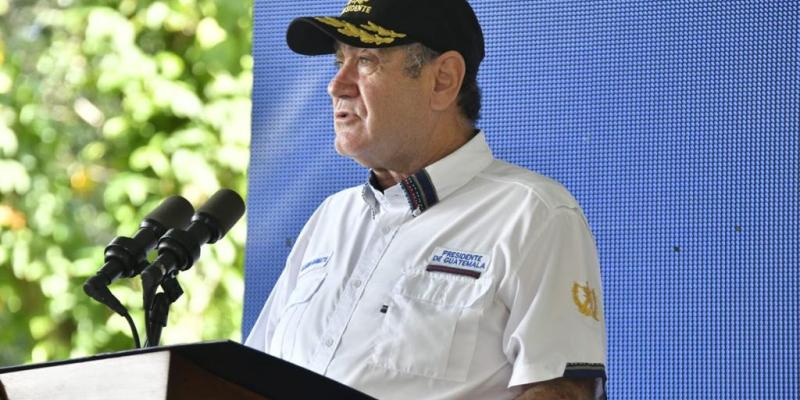 Presidente Alejandro Giammattei 