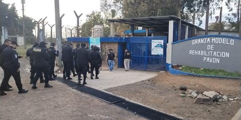 Fuerzas de seguridad realizan requisa en Granja Modelo de Rehabilitación Pavón