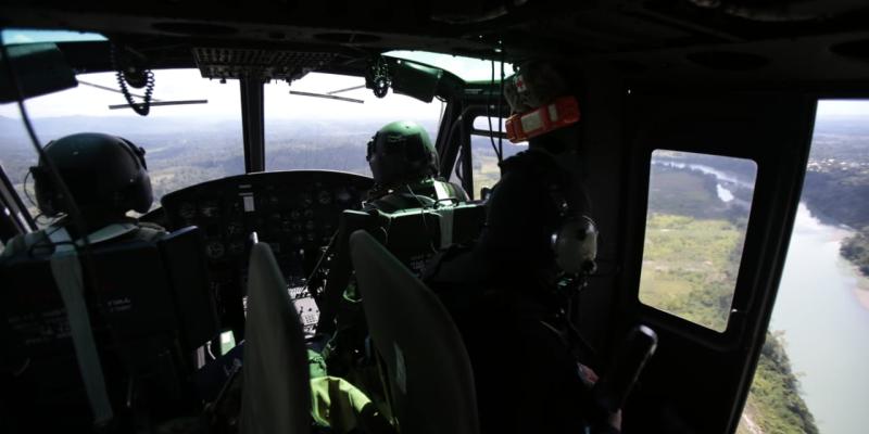 Ministerio de Gobernación crea la Unidad Aérea, Unabed