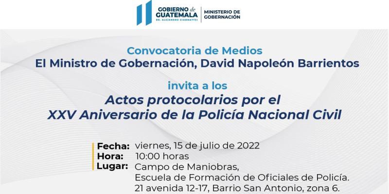 Convocatoria de medios   