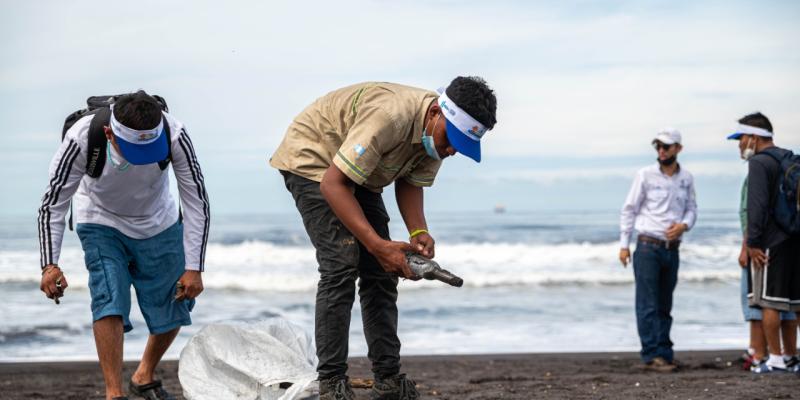 Escuintla protege los recursos naturales con el #RetoMARN