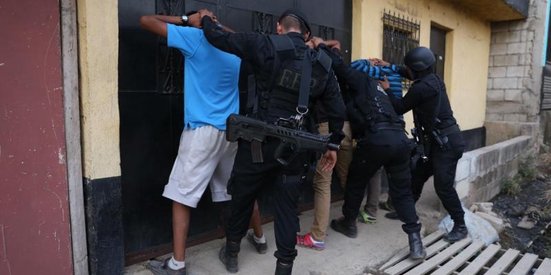 SGIC ha capturado a 374 integrantes de pandillas durante el 2022