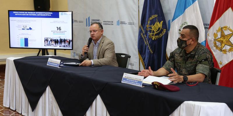 Presentan resultados de decomisos, incautaciones, erradicaciones y capturas al narcotráfico durante el año
