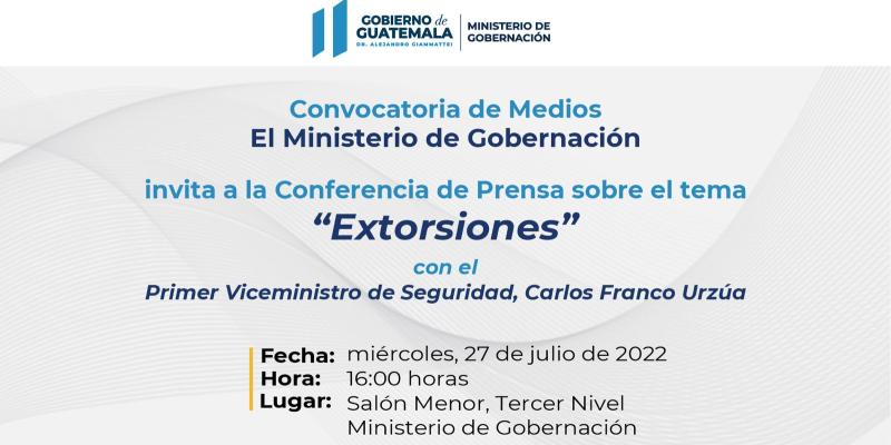 convocatoria de medios   