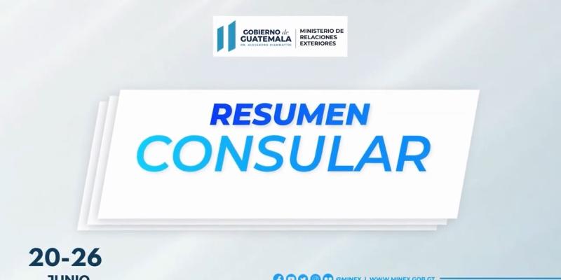 Resumen consular