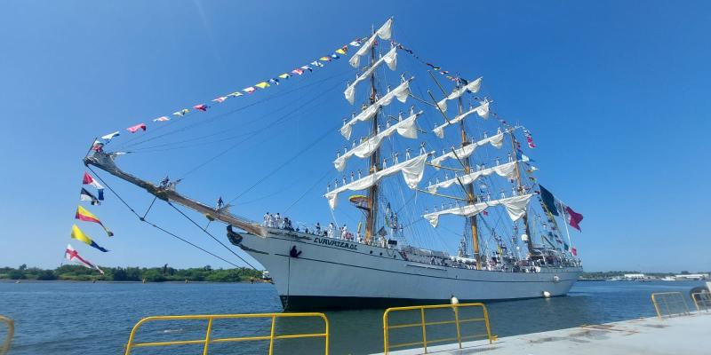 Visita oficial a Guatemala del Buque Escuela de la Armada de México, Velero ARM “CUAUHTÉMOC” (BE-01)