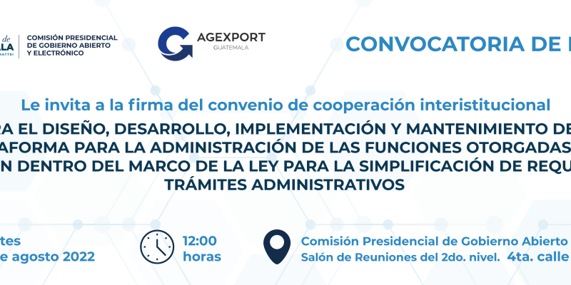 Invitación a medios 