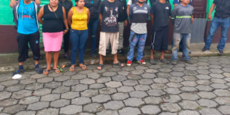 Desmantelan banda de pandilleros en allanamientos