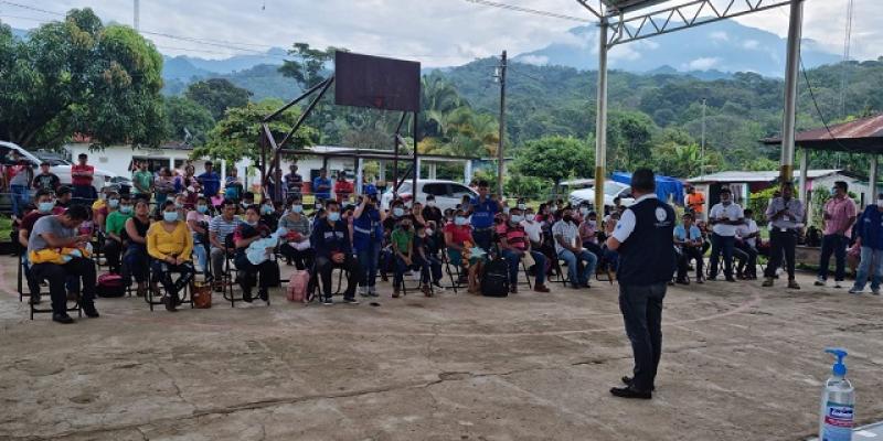Gobierno brinda servicios de registro a guatemaltecos en Feria de Identidad en Tapachula, México 