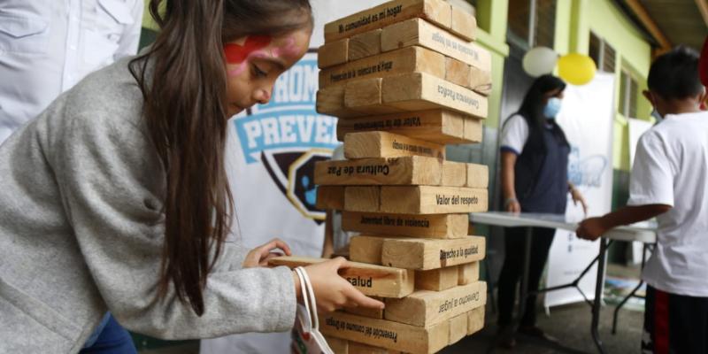 Usuaria de Jóvenes Protagonistas en Mixco, Guatemala