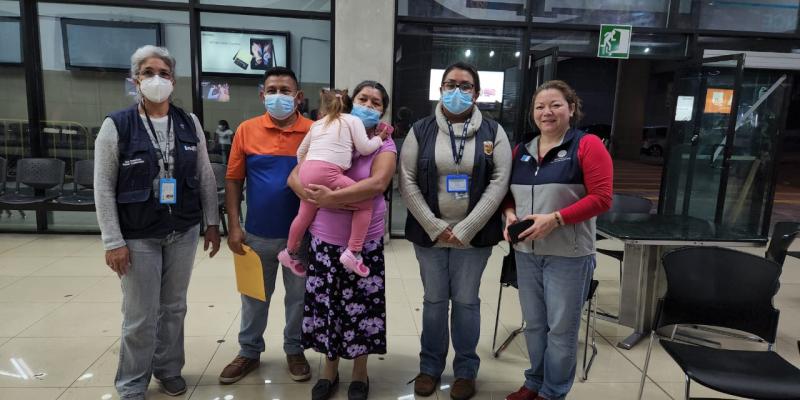 Gobierno de Guatemala repatria a niña connacional desde Guinea 