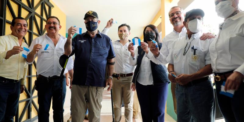 Presidente Alejandro Giammattei 