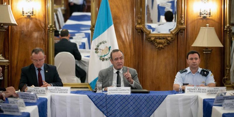 Presidente Alejandro Giammattei 