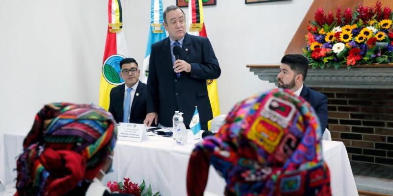 Presidente Alejandro Giammattei 