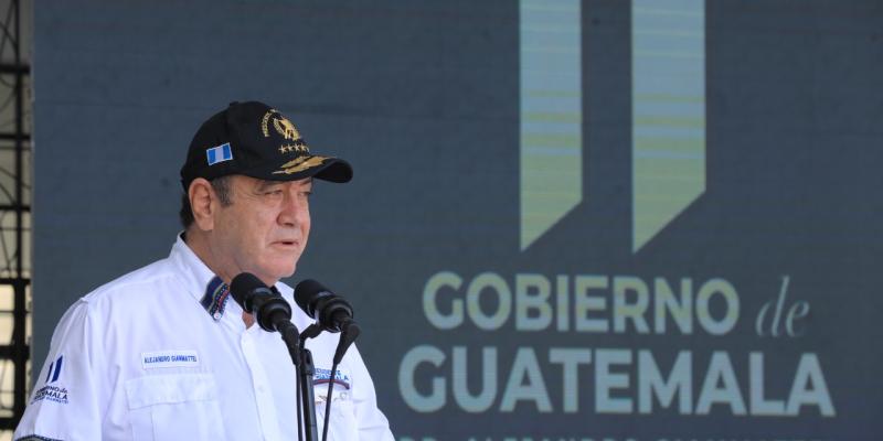 Presidente Alejandro Giammattei 