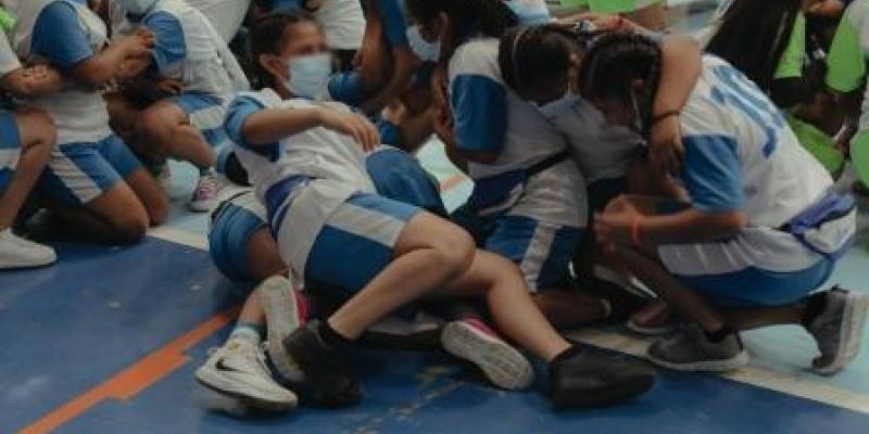 Las niñas y niños se divirtieron 