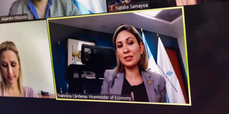 Viceministra de Inversión y Competencia, Francisca Cárdenas, presentó las ventajas de Guatemala y al MINECO y PRONACOM como aliados estratégicos para invertir en Guatemala