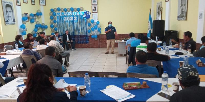 MARN continúa capacitando sobre el Reglamento 164-2021 en Chimaltenango