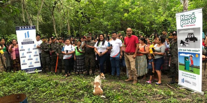 MARN y pobladores de Petén fortalecen la cobertura forestal