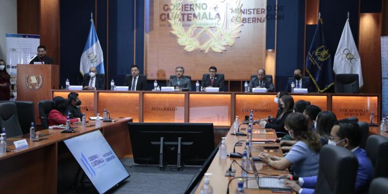 Capacitan a personal  de Mingob sobre Control Interno Gubernamental