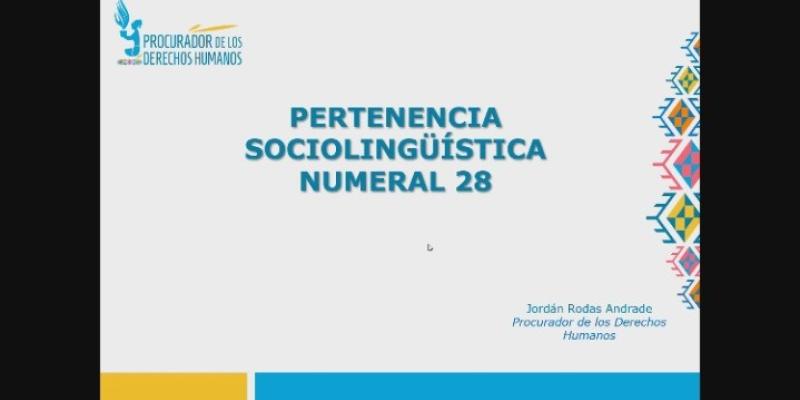 Delegaciones departamentales del MARN se capacitan en pertenencia sociolingüística 