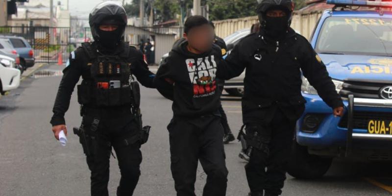 Presunto pandillero alias "El Chino" capturado por asesinato