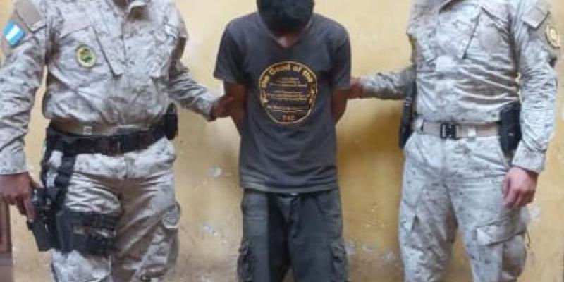 Capturan a persona por tala ilegal en Mazatenango, Suchitepéquez