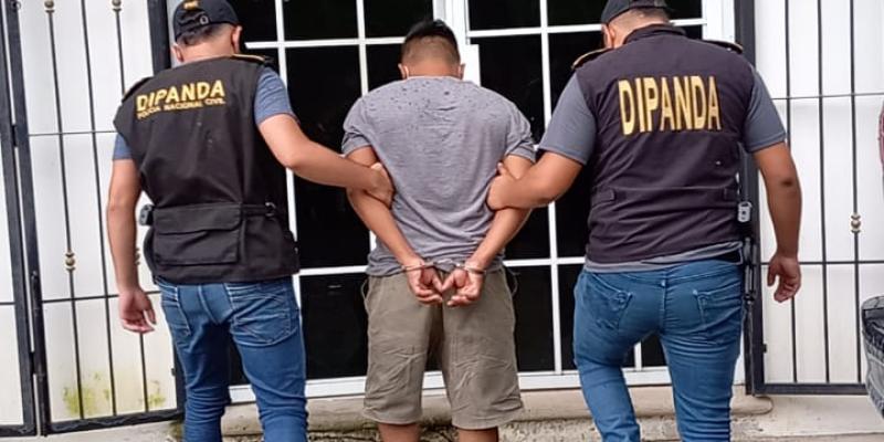 Dipanda captura a una persona con orden vigente por violación 