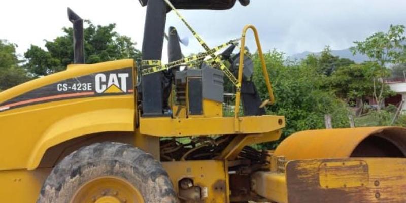 Consignan maquinaria pesada para verificar si cumplen con requisitos ambientales de extracción