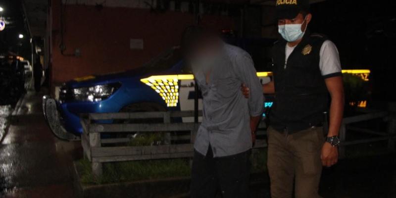 Presunto extorsionista capturado en Alta Verapaz