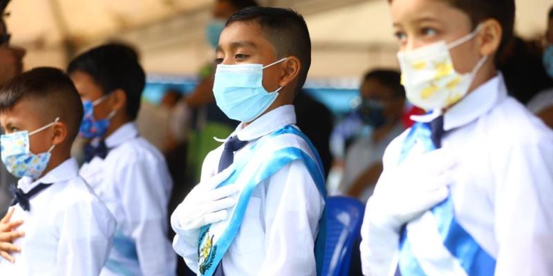 Inauguración de remozamiento Escuela No.58 Panamericana. 