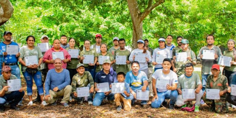 Coordinación interinstitucional al resguardo de la selva petenera