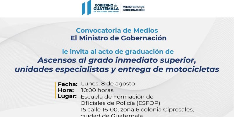 Convocatoria de medios  
