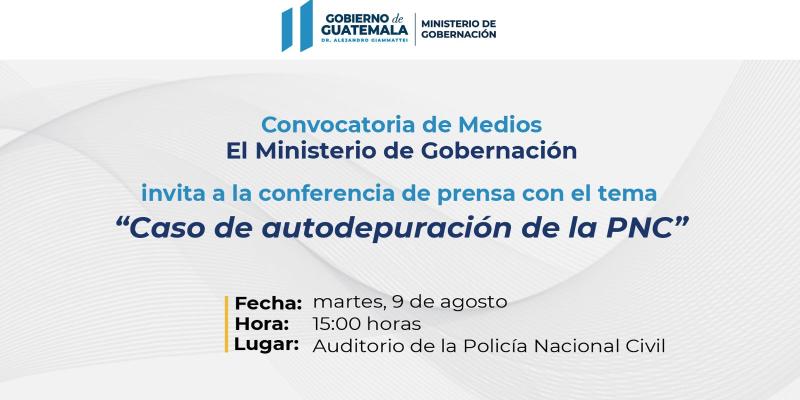 Convocatoria de medios  