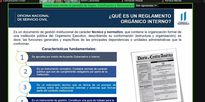 La capacitación del ROI fue virtual