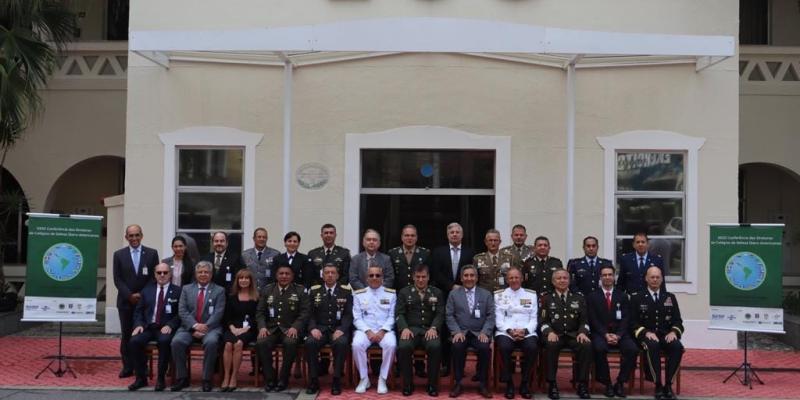 Ejército de Guatemala participó en la XXIII Conferencia de Directores de Colegios de Defensa Iberoamericanos.