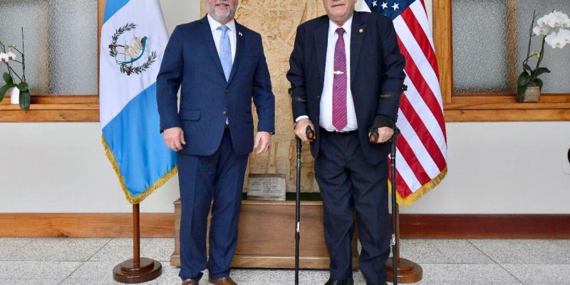 Presidente Alejandro Giammattei