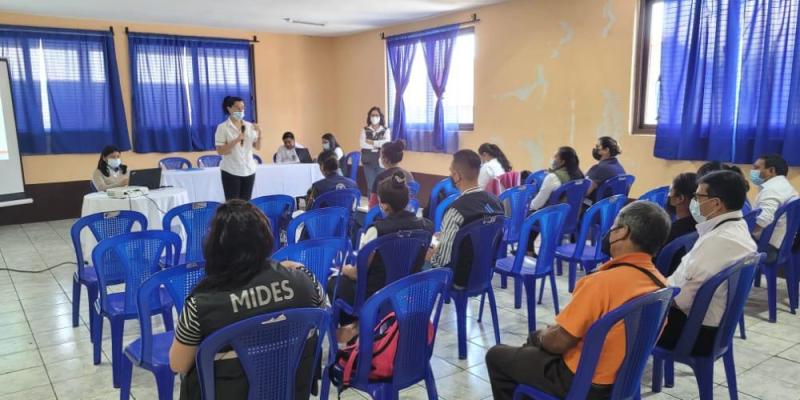 Personal de Mides participa en Comusan en San Juan Alotenango, Sacatepéquez