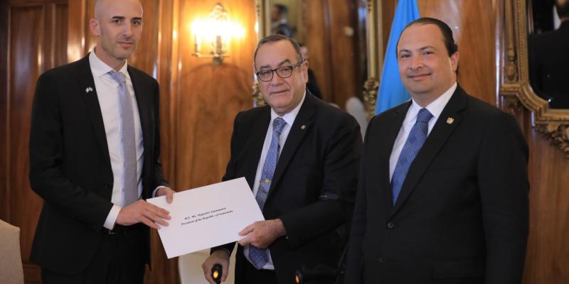 Presidente Alejandro Giammattei 