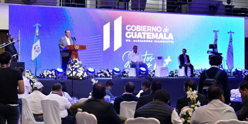 Presidente Alejandro Giammattei 