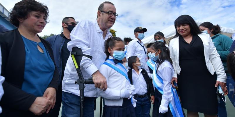 Presidente Alejandro Giammattei 