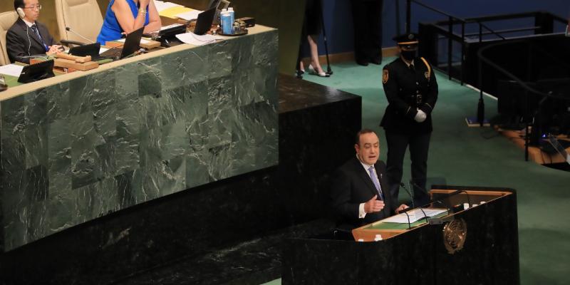 Presidente Alejandro Giammattei 