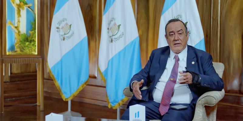 Presidente Alejandro Giammattei 