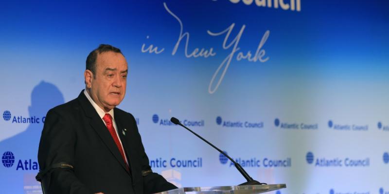 Presidente Alejandro Giammattei 