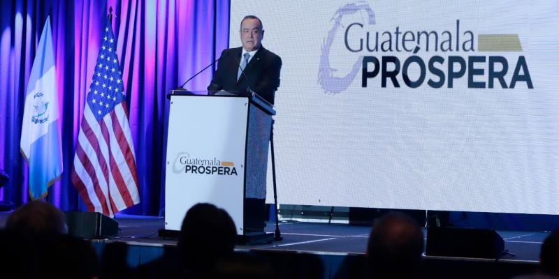 Presidente Alejandro Giammattei 