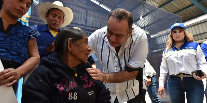 Presidente Alejandro Giammattei 